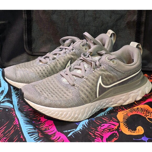 Nike React Infinity Run FK 2 CT2423-001 Particle Grey Fog New Women Sz 7.5w - Picture 3 of 7